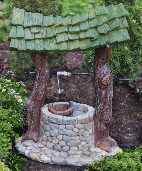 Fiddlehead Miniature Garden- Wishing Well