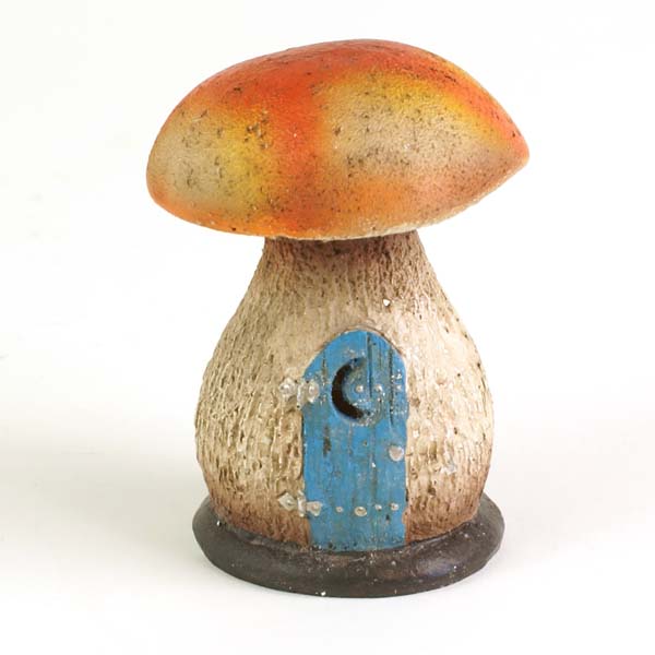 Fiddlehead Miniature Mushroom Outhouse